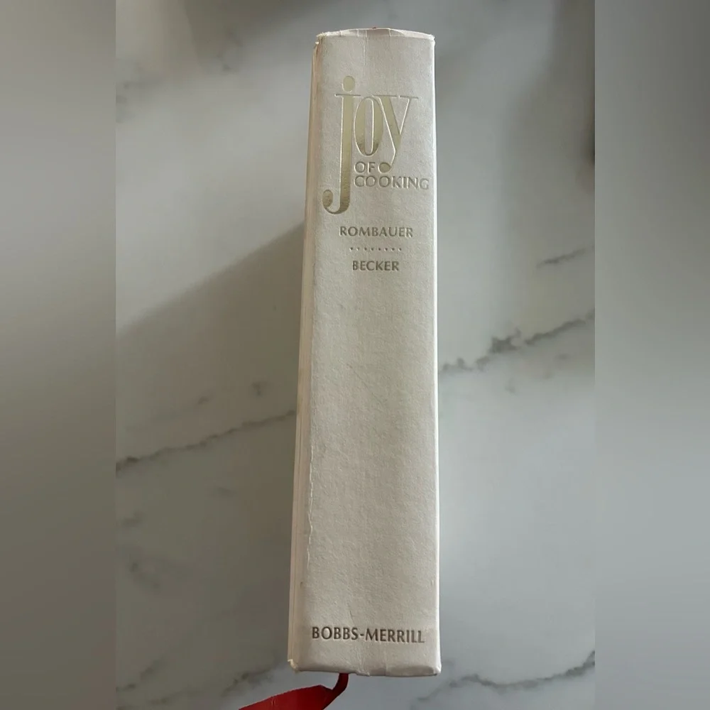 Joy of Cooking Hardcover Book